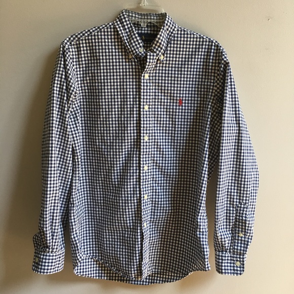 Ralph Lauren Other - Ralph Lauren Blue Label Gingham Shirt Medium